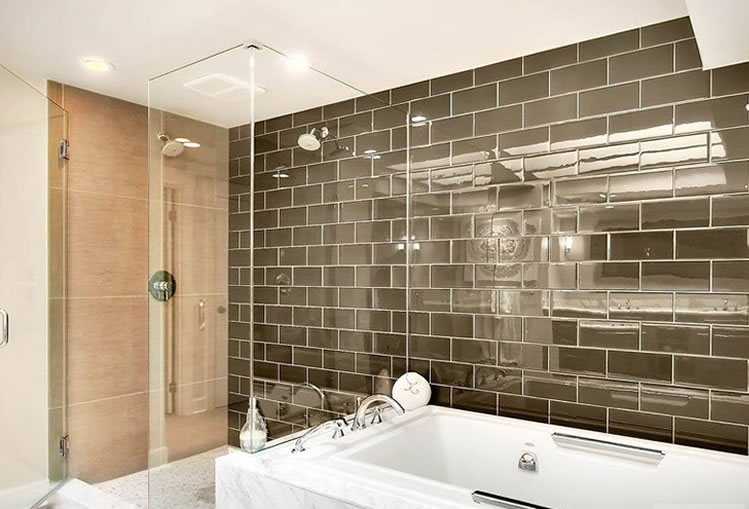 bathroom tile installation